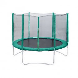 Батут с защитной сеткой Trampoline 14 диаметр 4,3 м