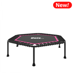 Батут UNIX Line Fitness Lite Pink (130 cm)